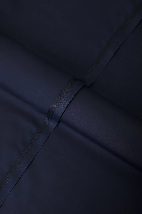 Navy Blue Wash & Wear Fabric