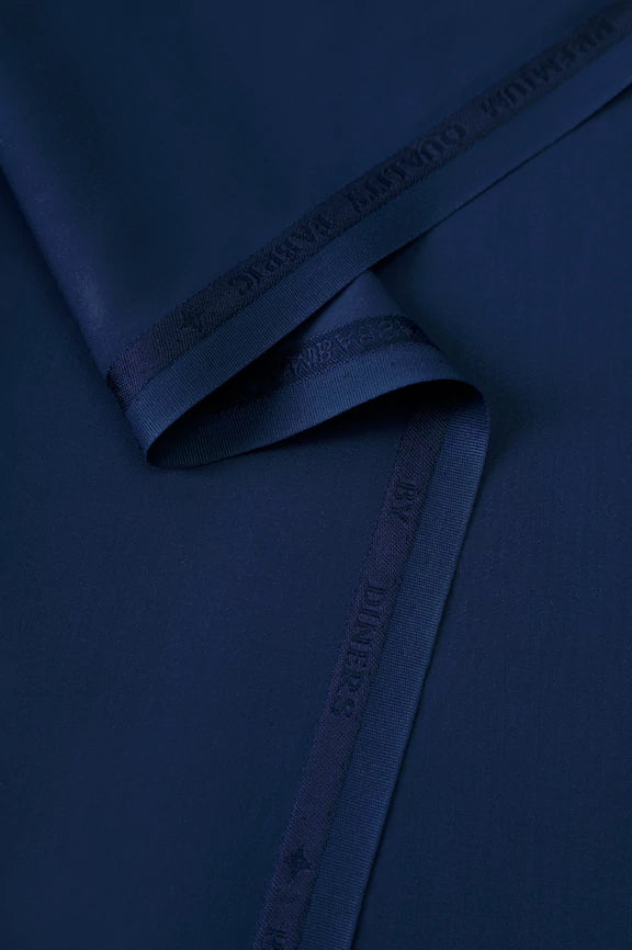 Royal Blue Wash & Wear Fabric - Image 2