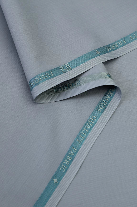 Ash Grey Wash & Wear Fabric