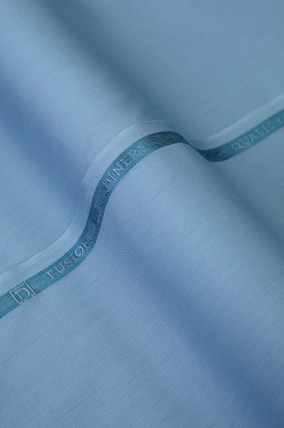 L-Blue Wash & Wear Fabric - Image 2