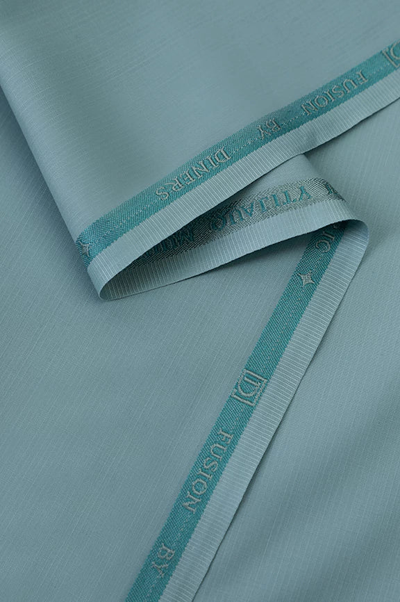 Teal Wash & Wear Fabric