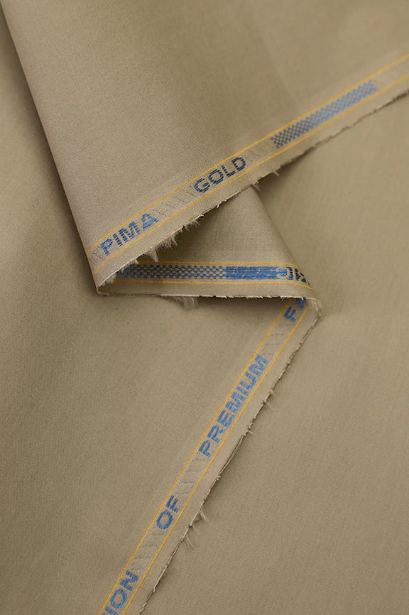 Brown Cotton Fabric