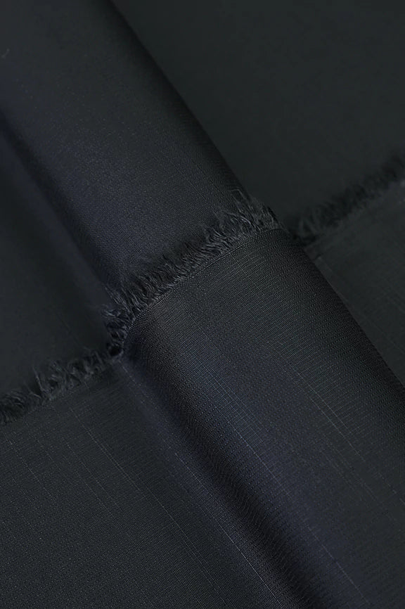 Black Wash & Wear Fabric - Image 2