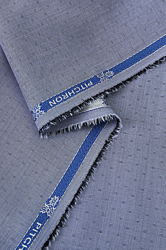 L-Blue Wash & Wear Fabric