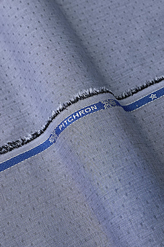 L-Blue Wash & Wear Fabric - Image 2