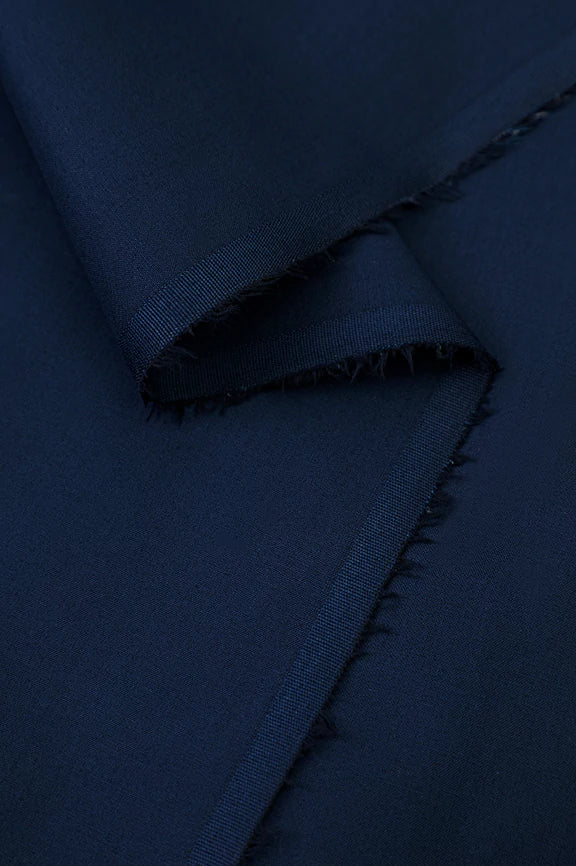 Dark Blue Latha Fabric with Gifting Box