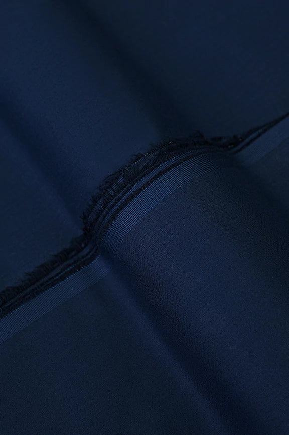 Dark Blue Latha Fabric with Gifting Box - Image 3