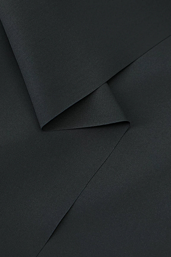 Charcoal Wash & Wear Fabric