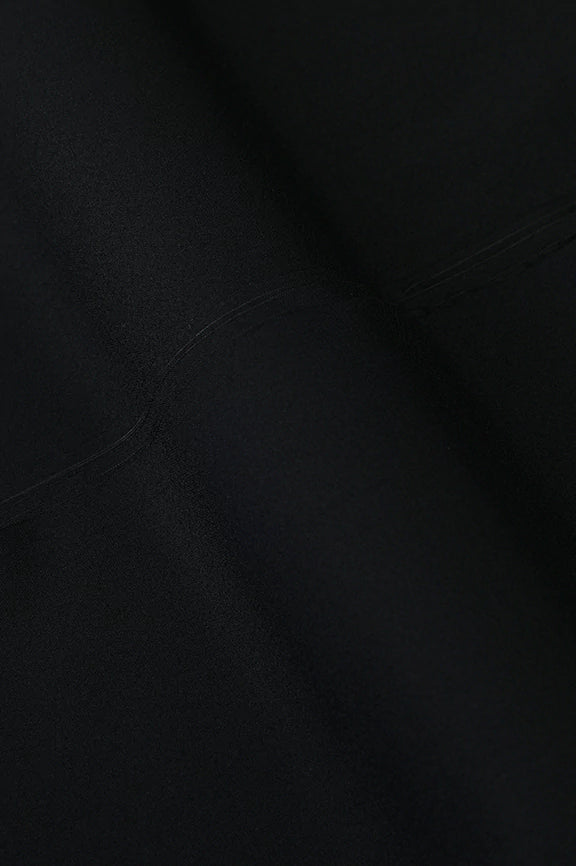 Black Wash & Wear Fabric - Image 2