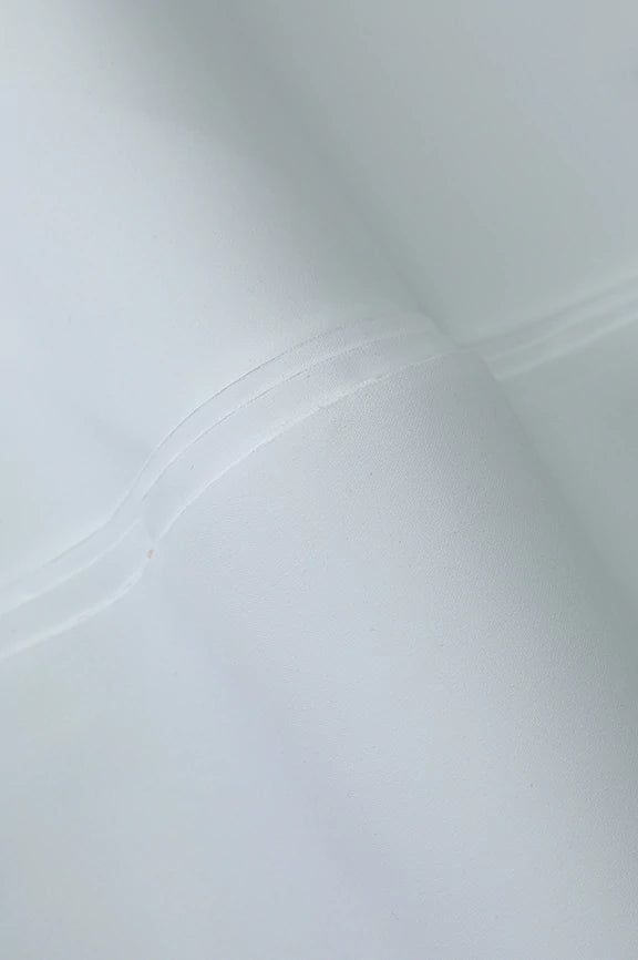 White Wash & Wear Fabric - Image 2
