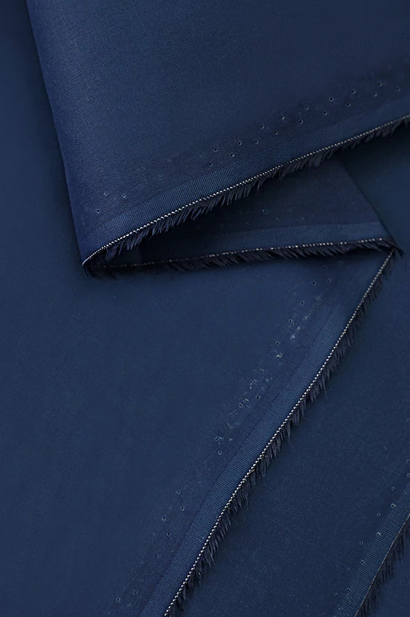 Blue Premium Lattha Cotton Fabric