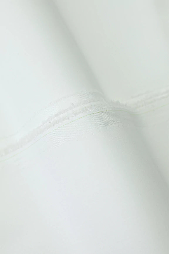 Off White Wash & Wear Fabric - Image 2