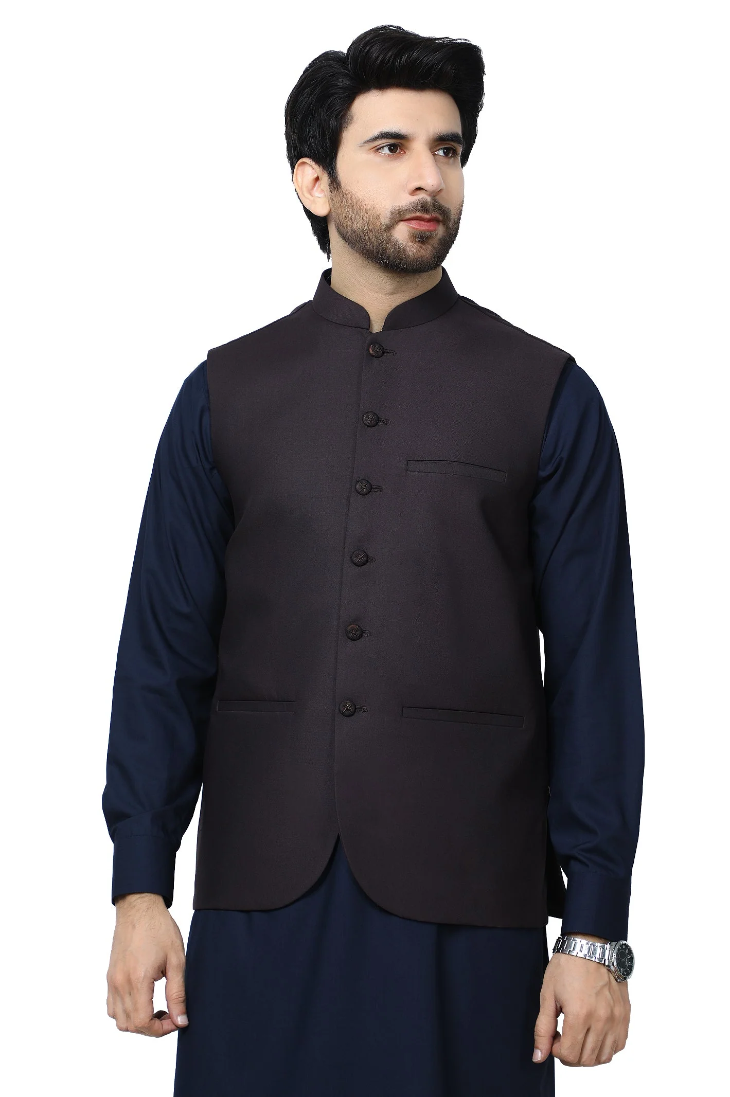 Dark Brown Waistcoat