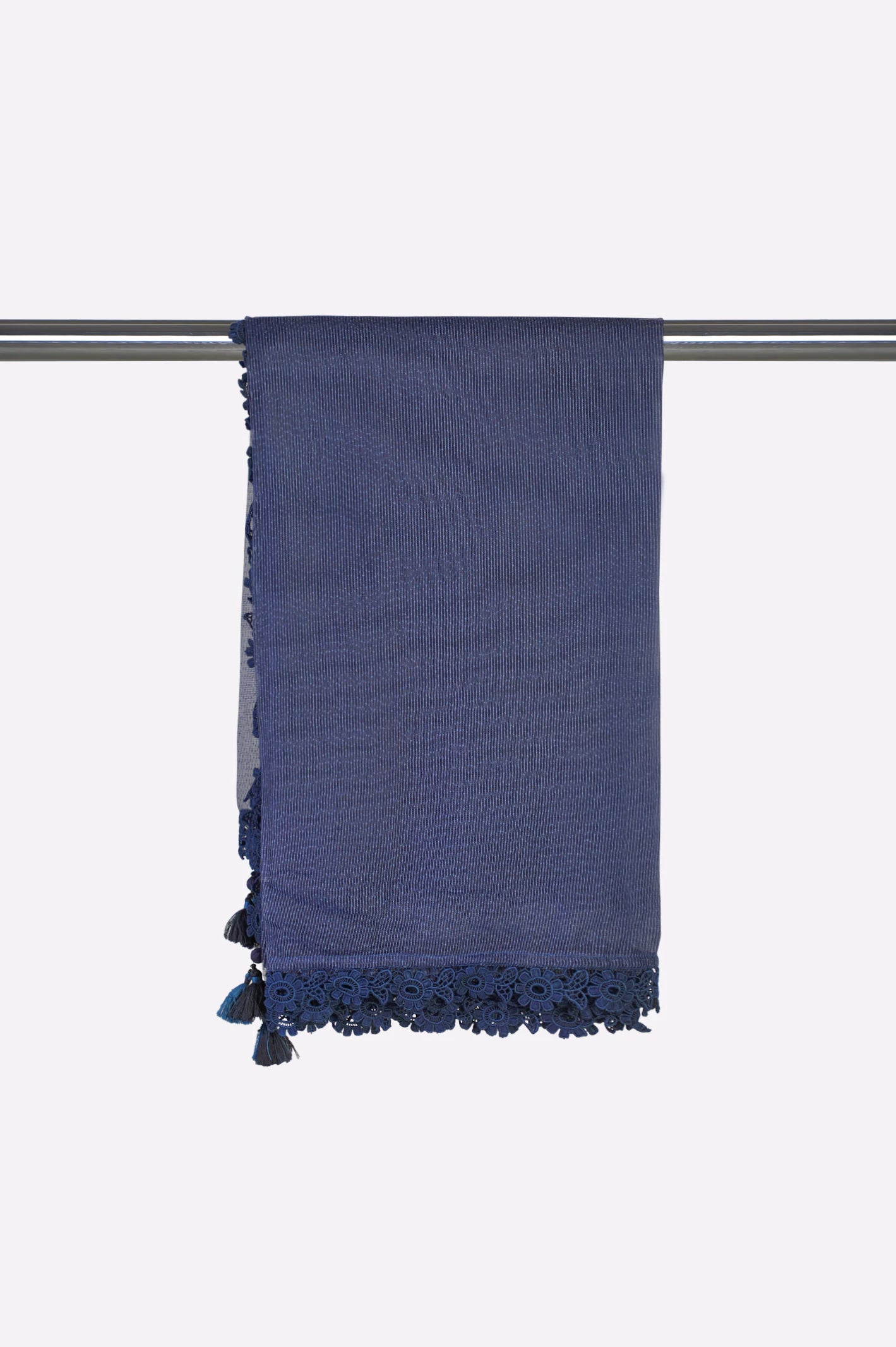 Blue Lace Dupatta