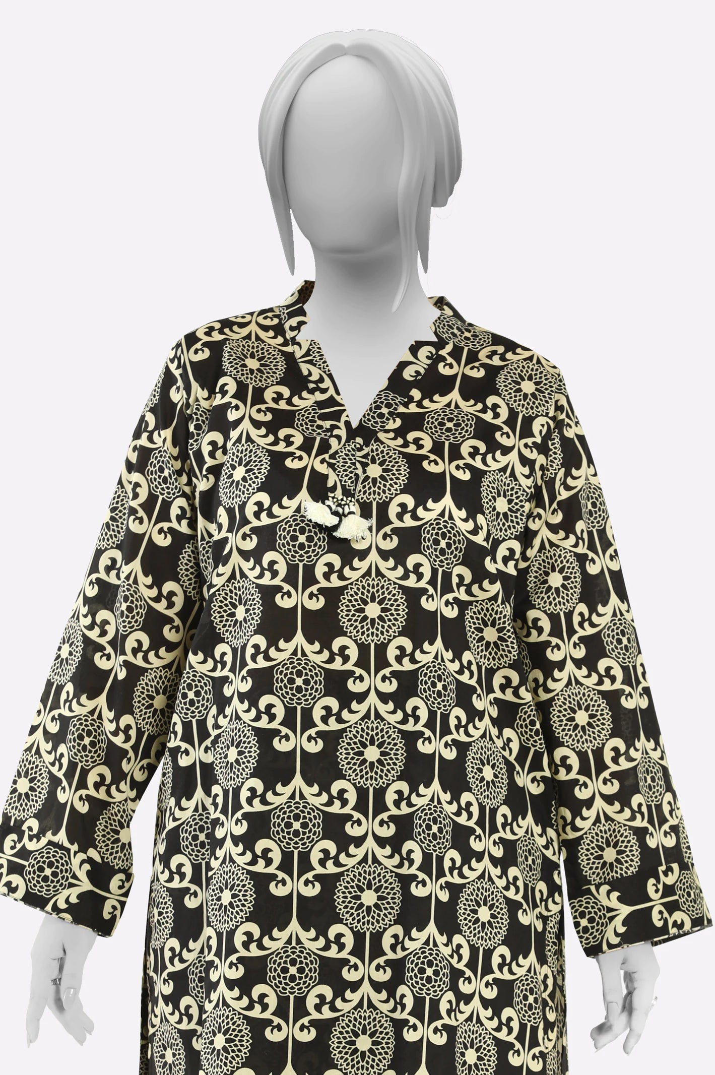Black Printed 2PC - Image 2
