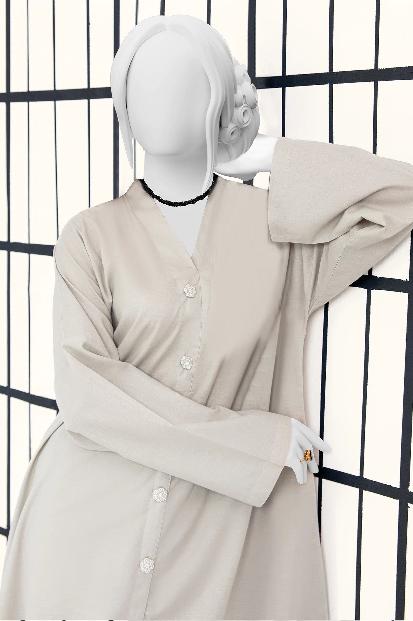 Grey Stylised 2PC - Image 2