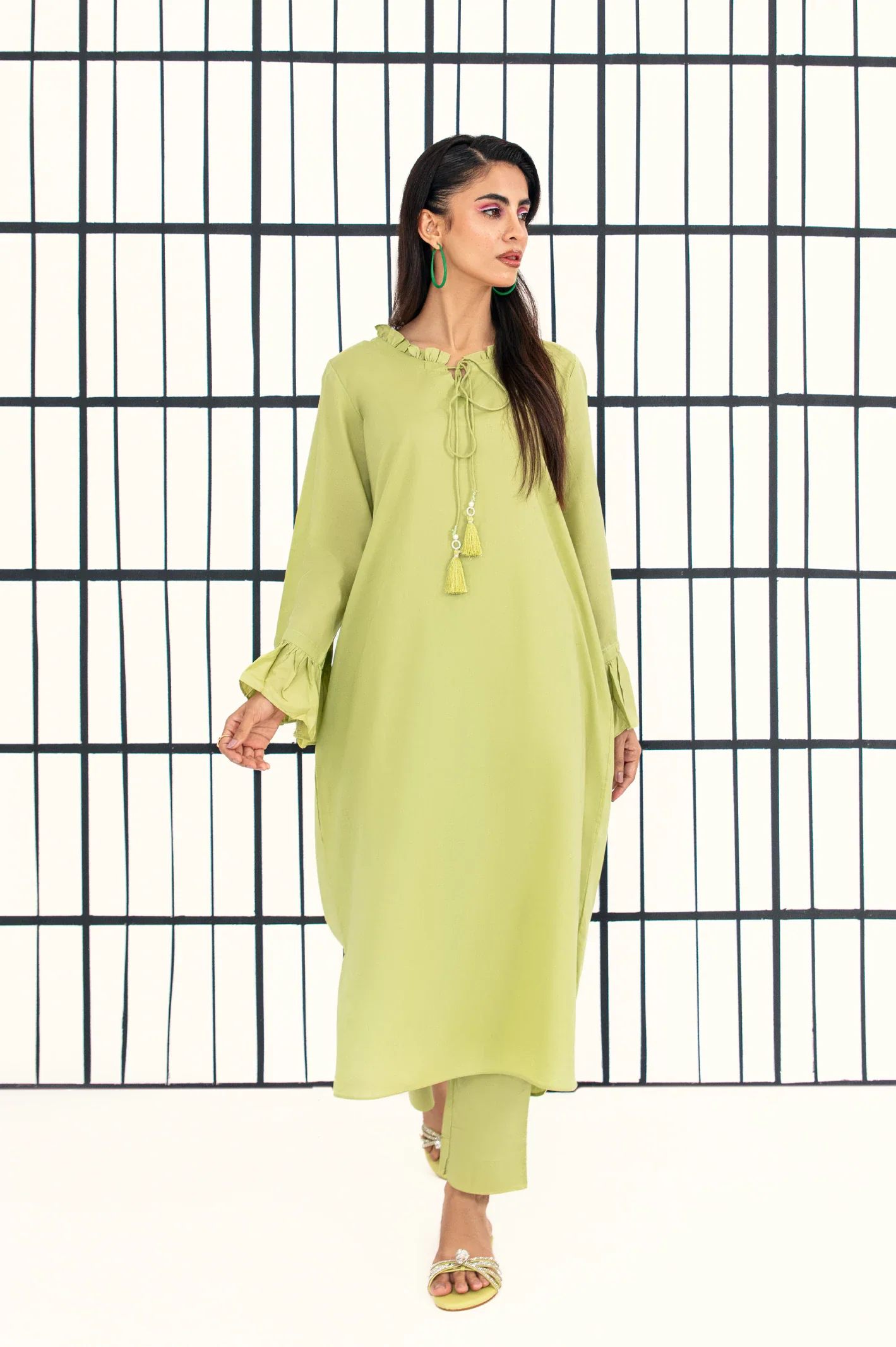 Light Green Stylised 2PC