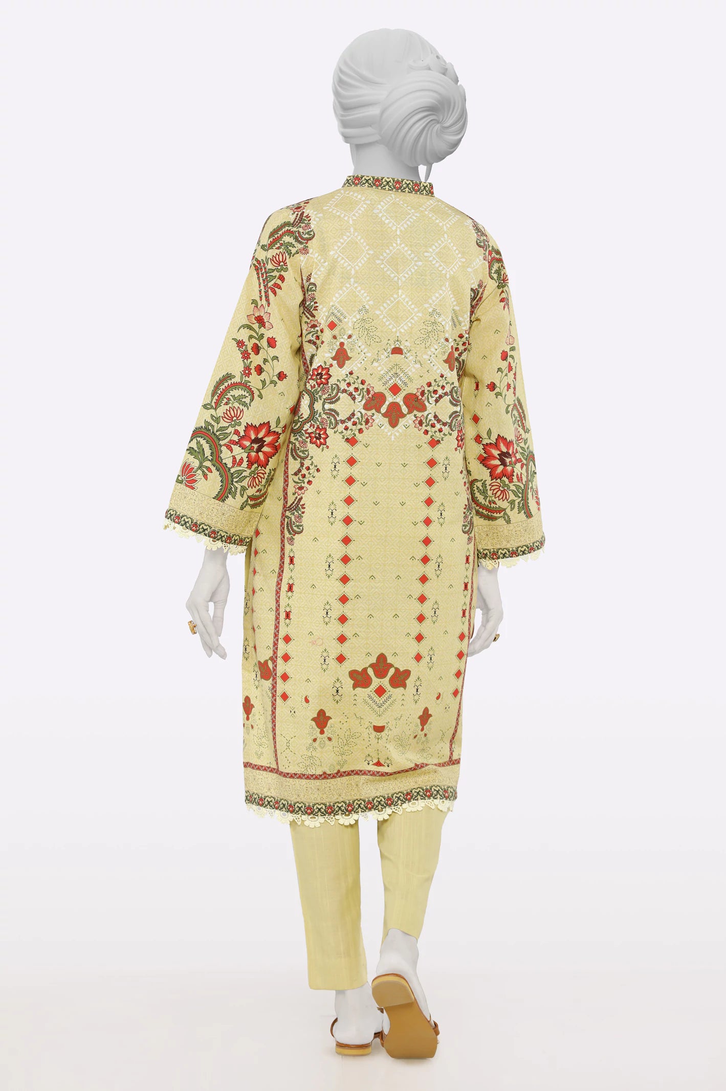 Beige Printed 2PC - Image 3