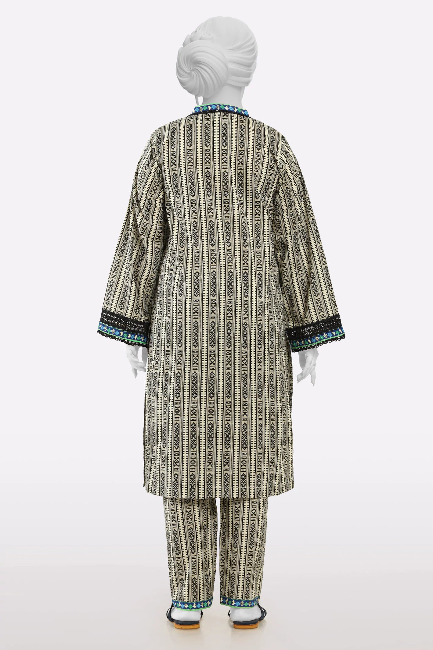 Black Printed 2PC - Image 3