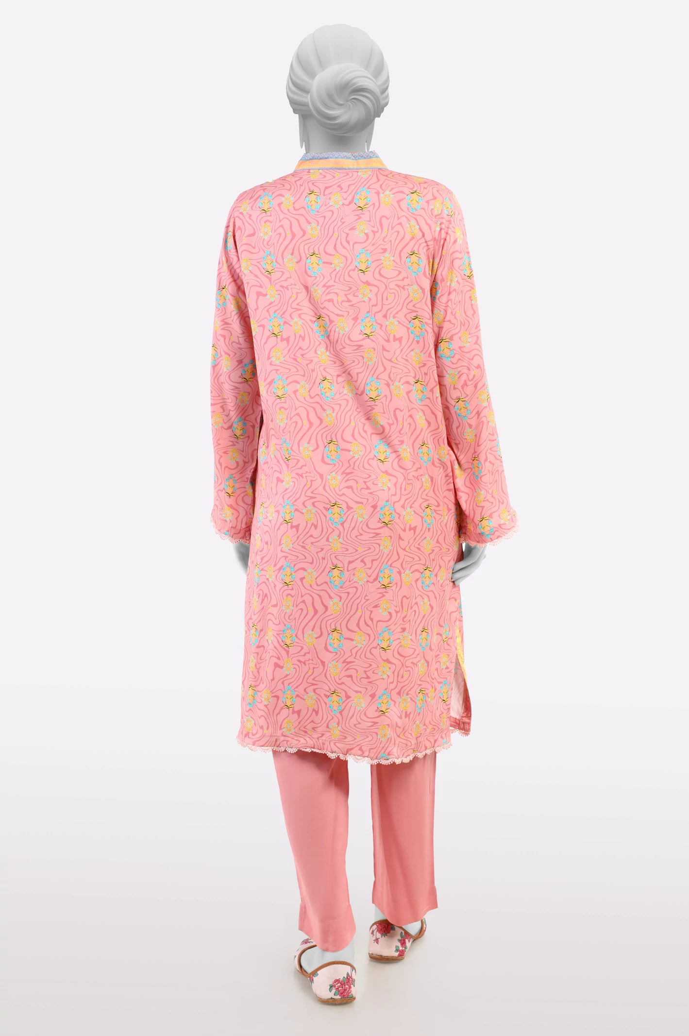 Pink Printed 2PC - Image 3