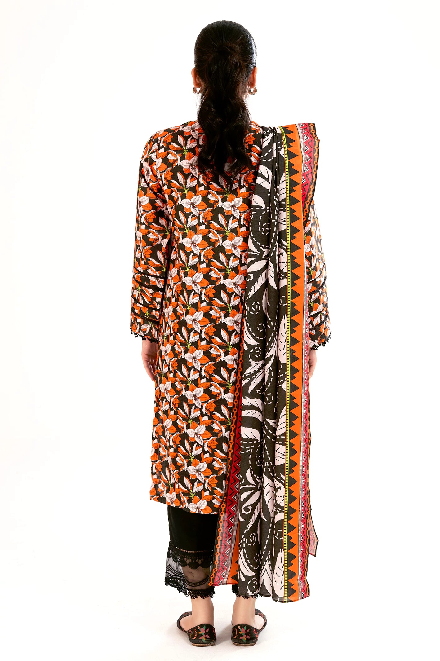 Printed Kurti With Dupatta - Image 2
