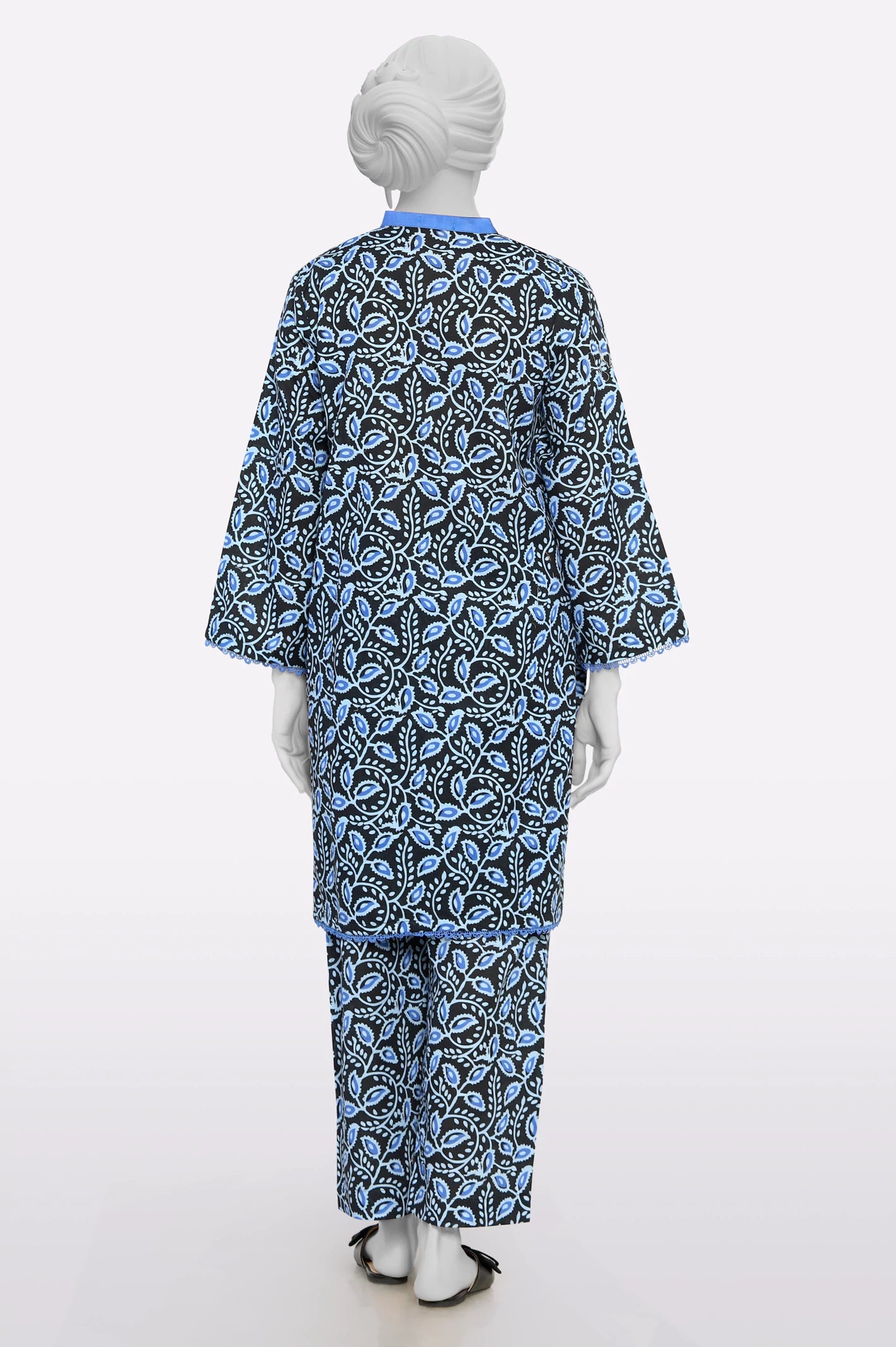 Light Blue Printed 2PC - Image 3
