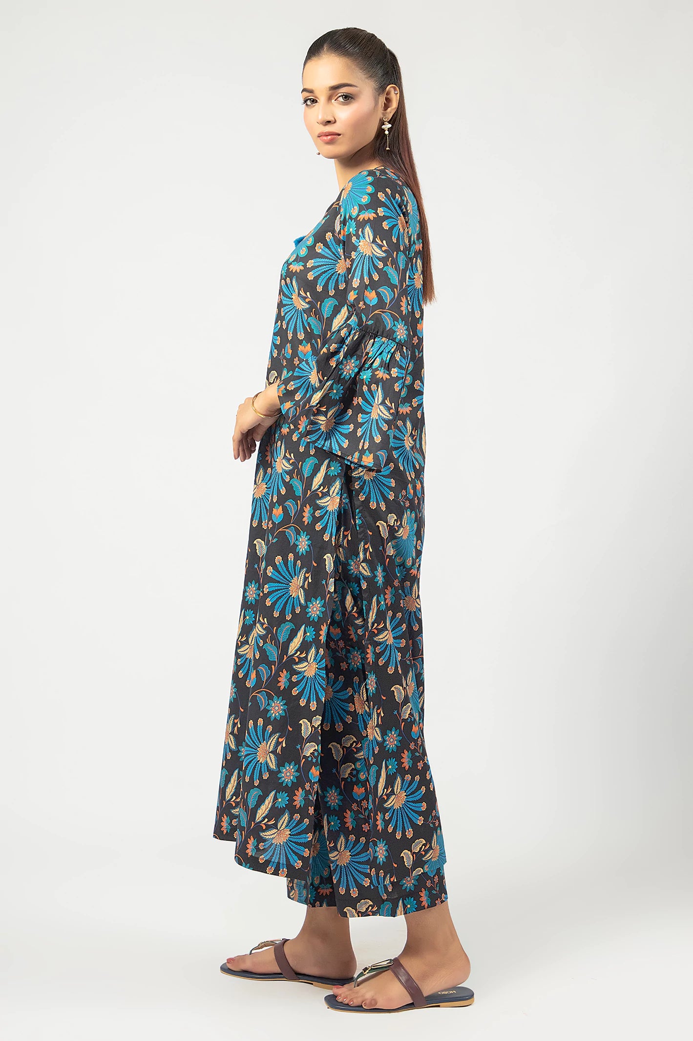 Black Printed 2PC - Image 3