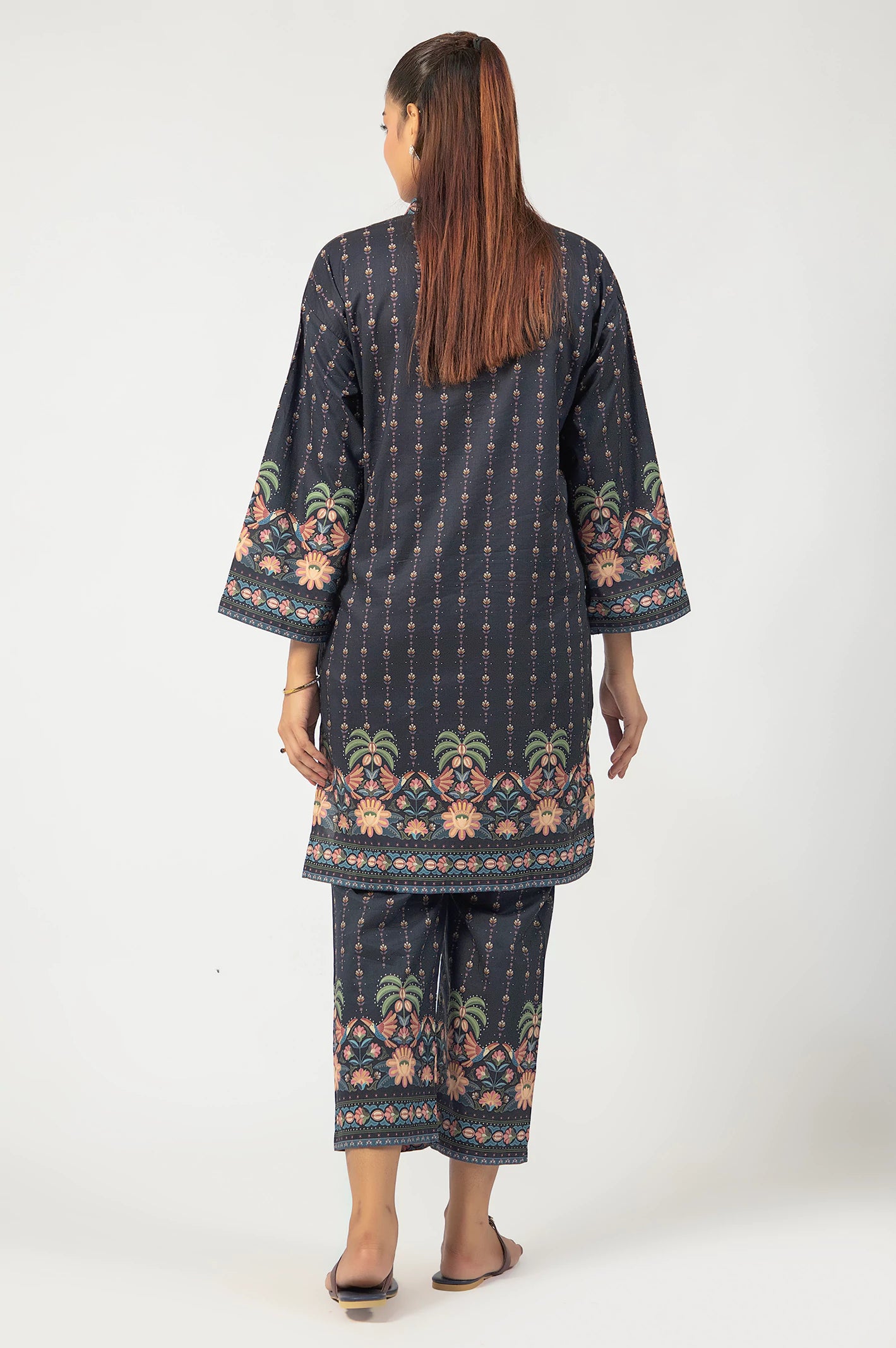 Black Printed 2PC - Image 4
