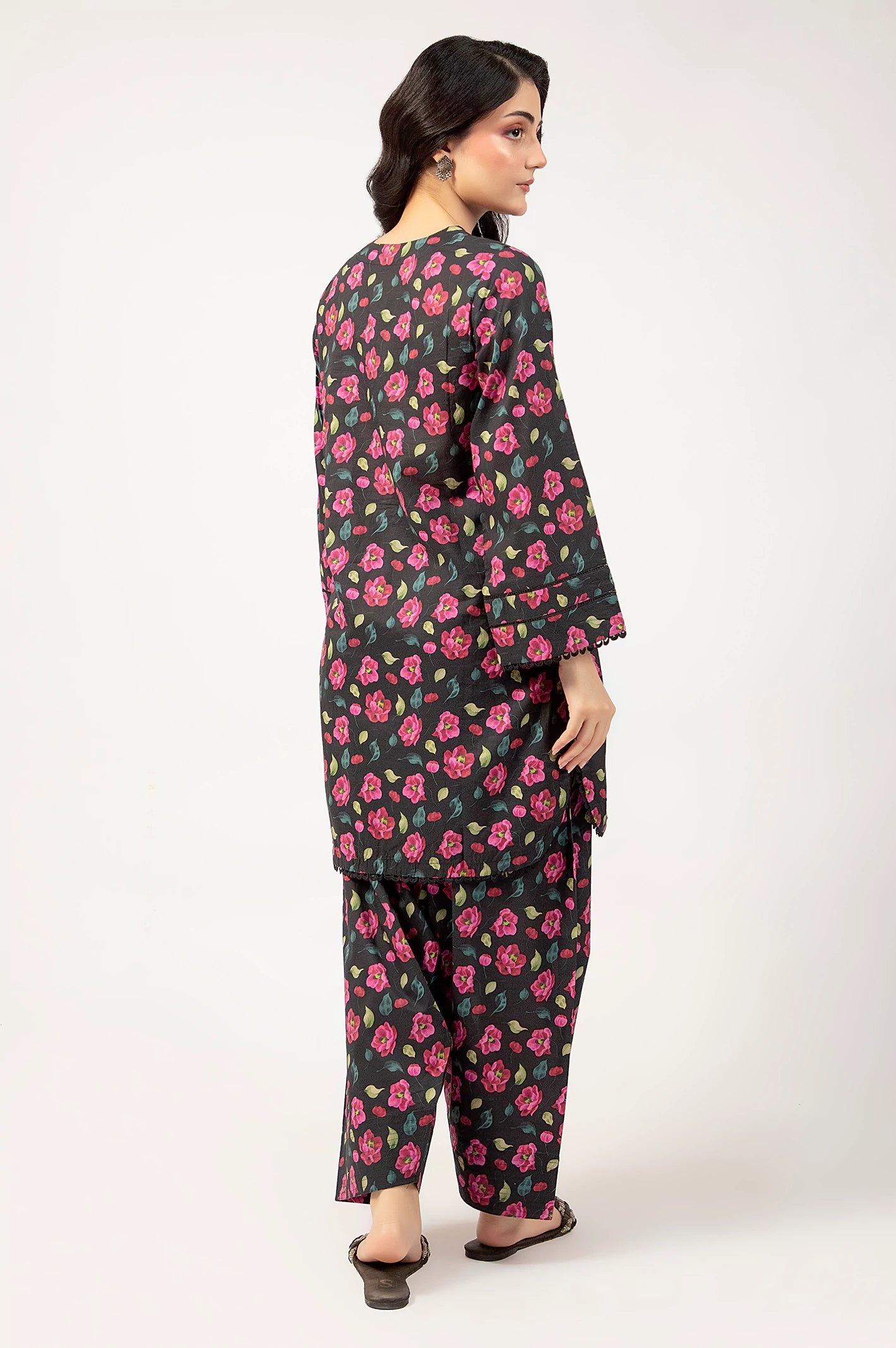 Black Printed 2PC - Image 4