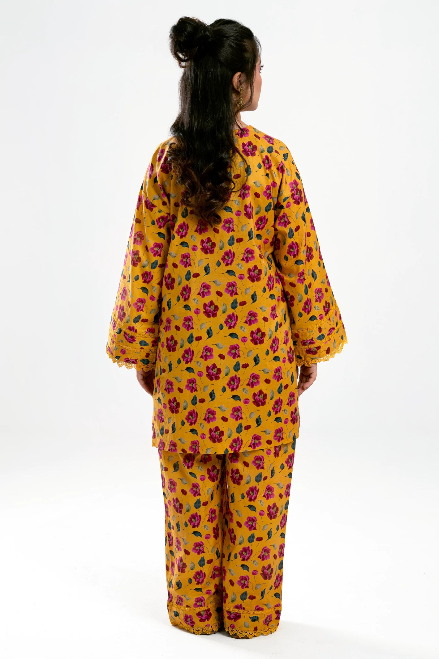 Yellow Printed 2PC - Image 4