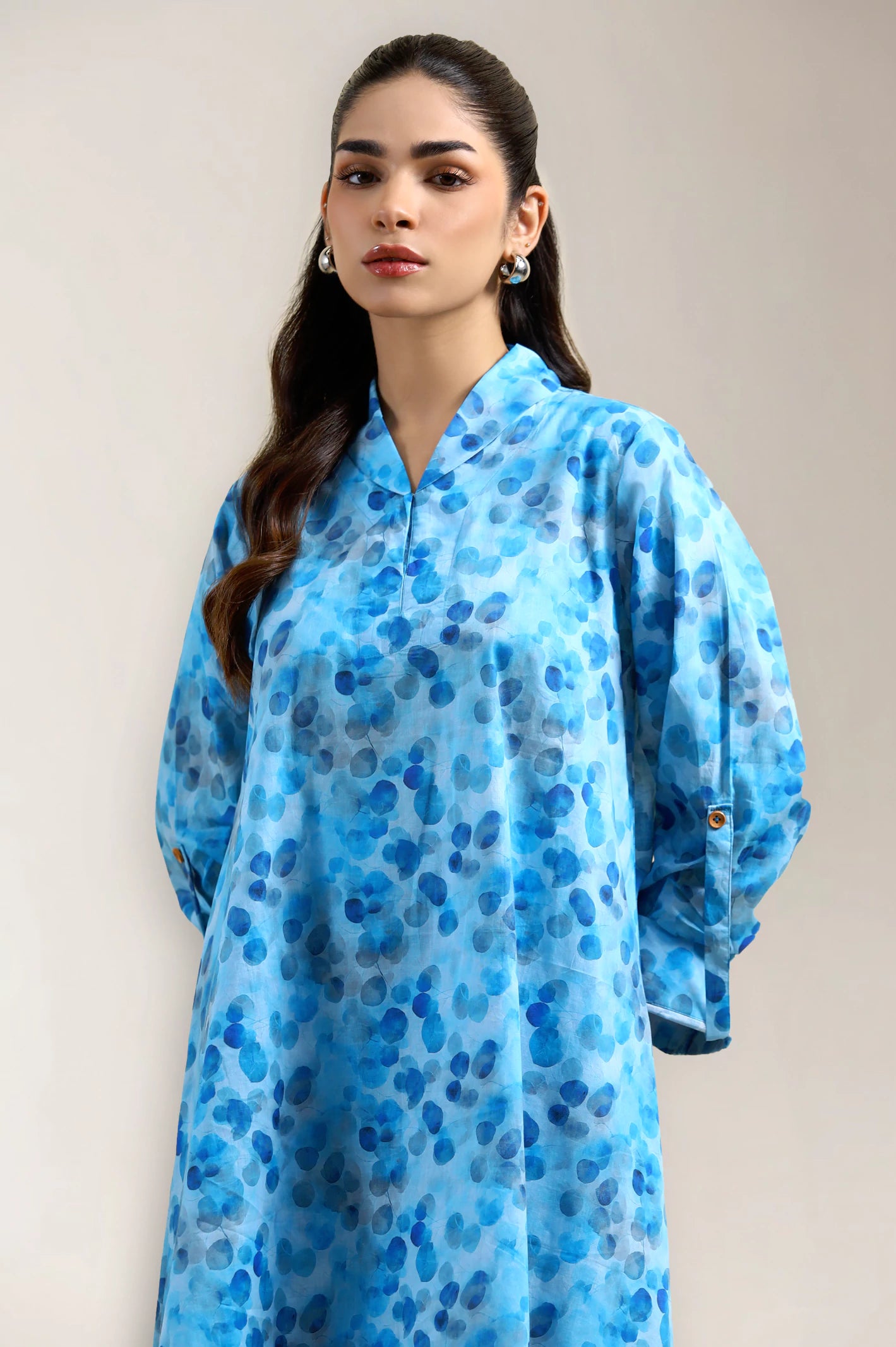 Blue Printed 2PC - Image 2