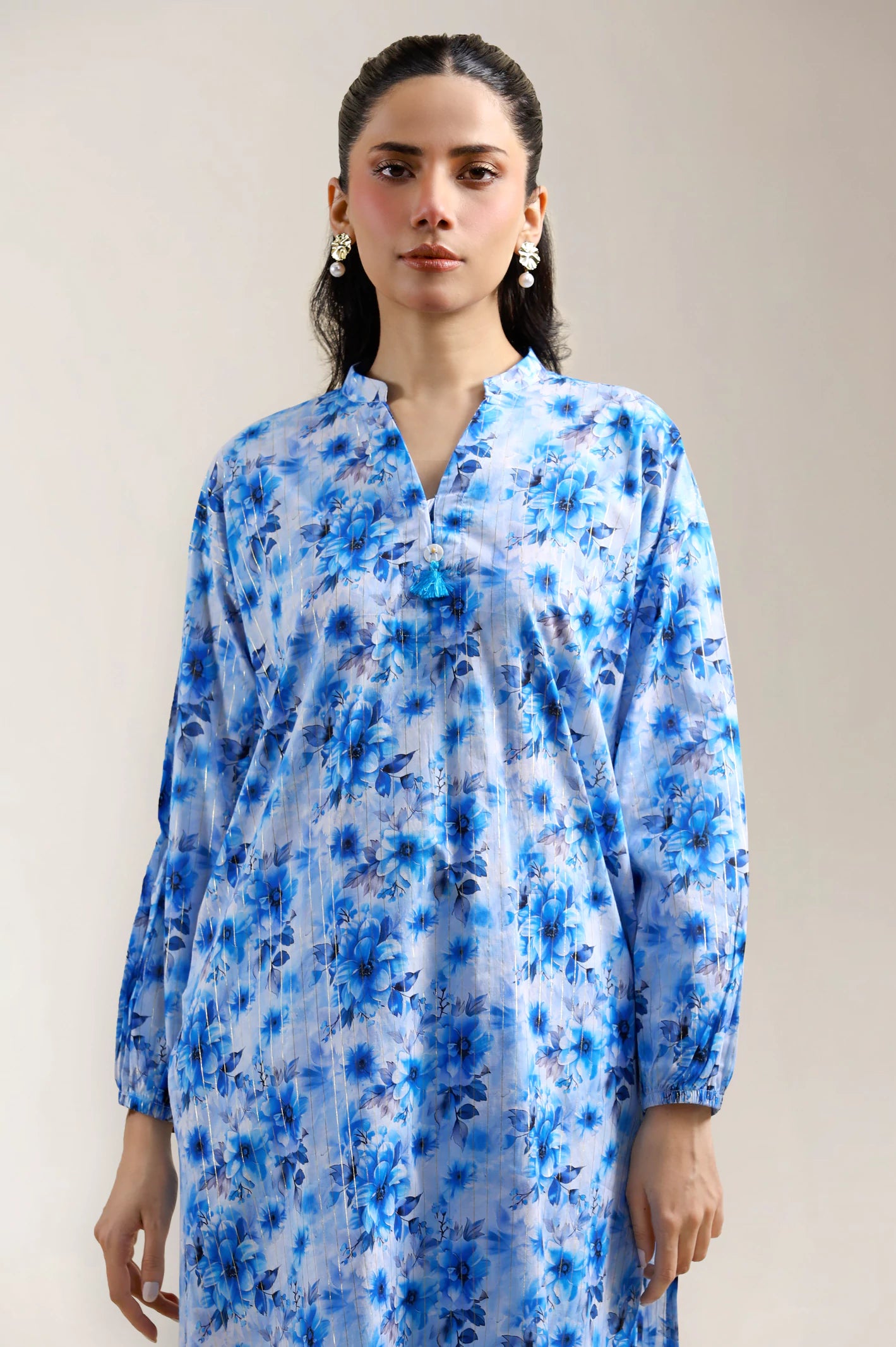 Blue Printed 2PC - Image 2