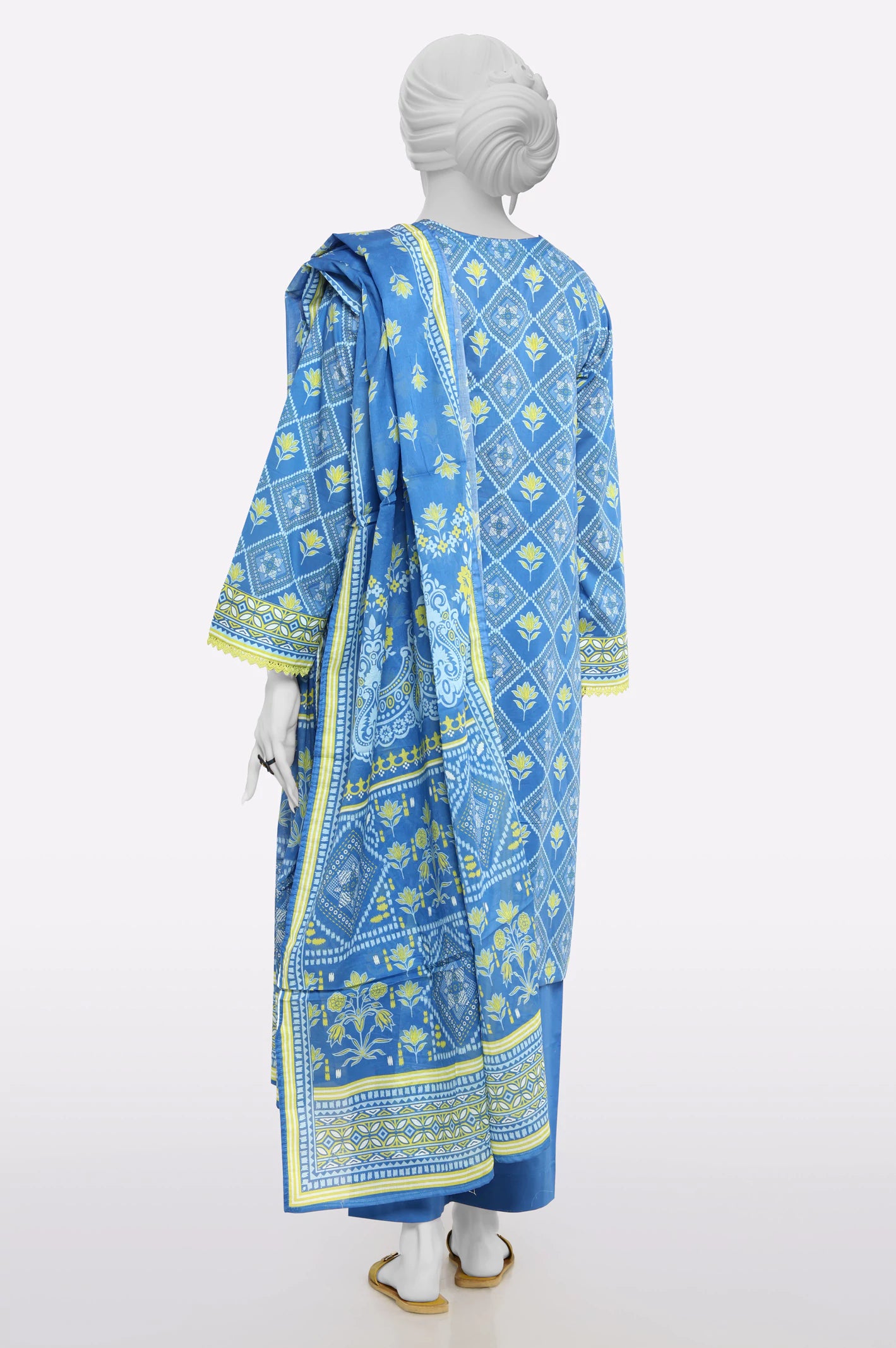 Blue Printed 3PC - Image 3