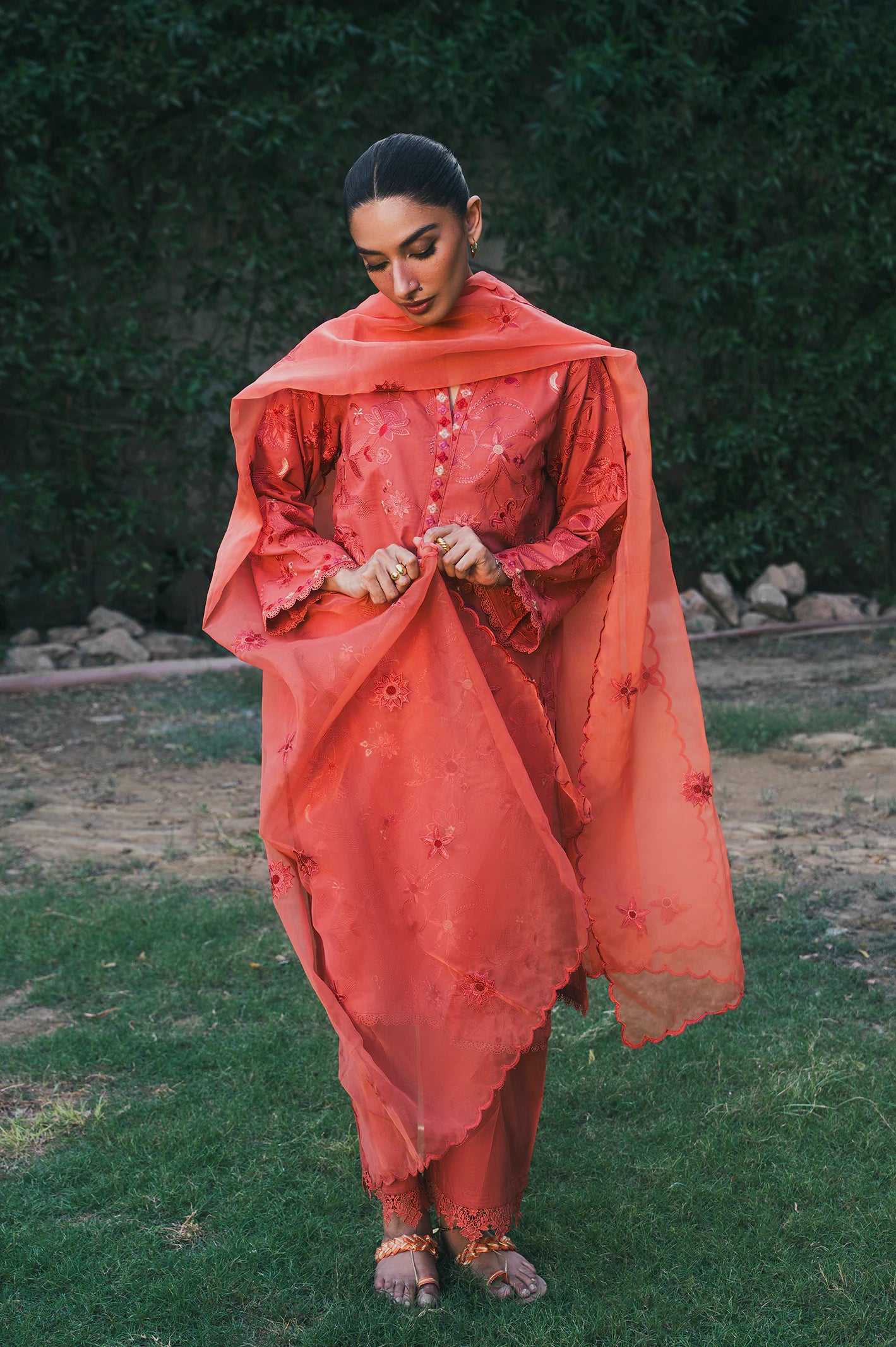 Embroidered 3PC