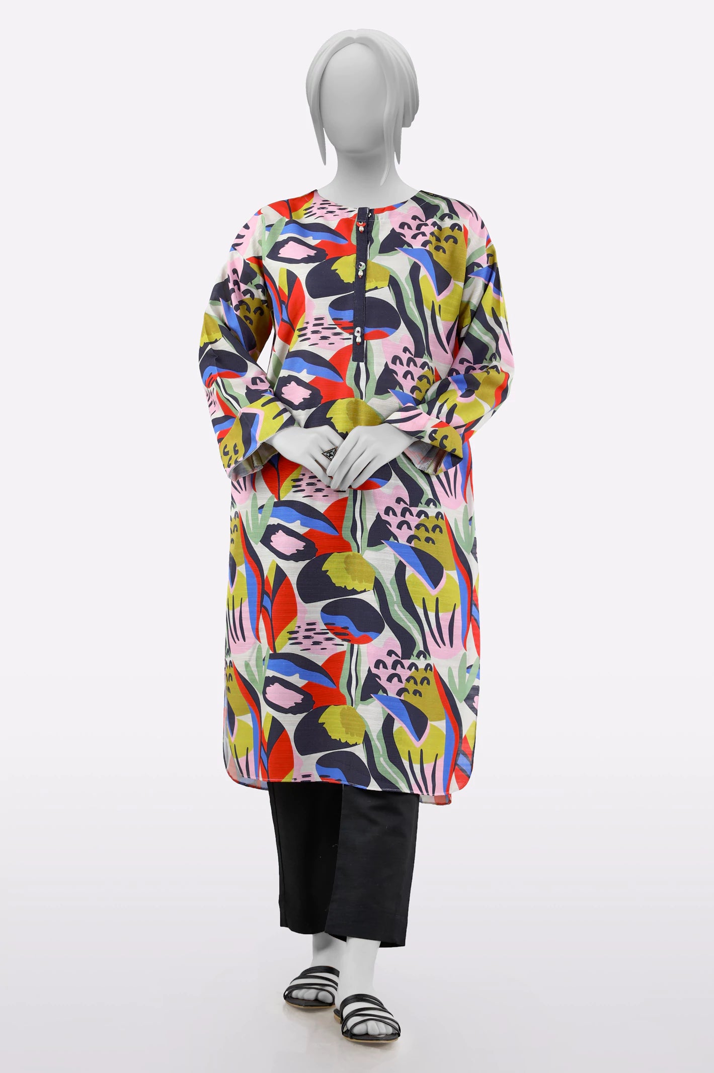Multicolor Printed Kurti