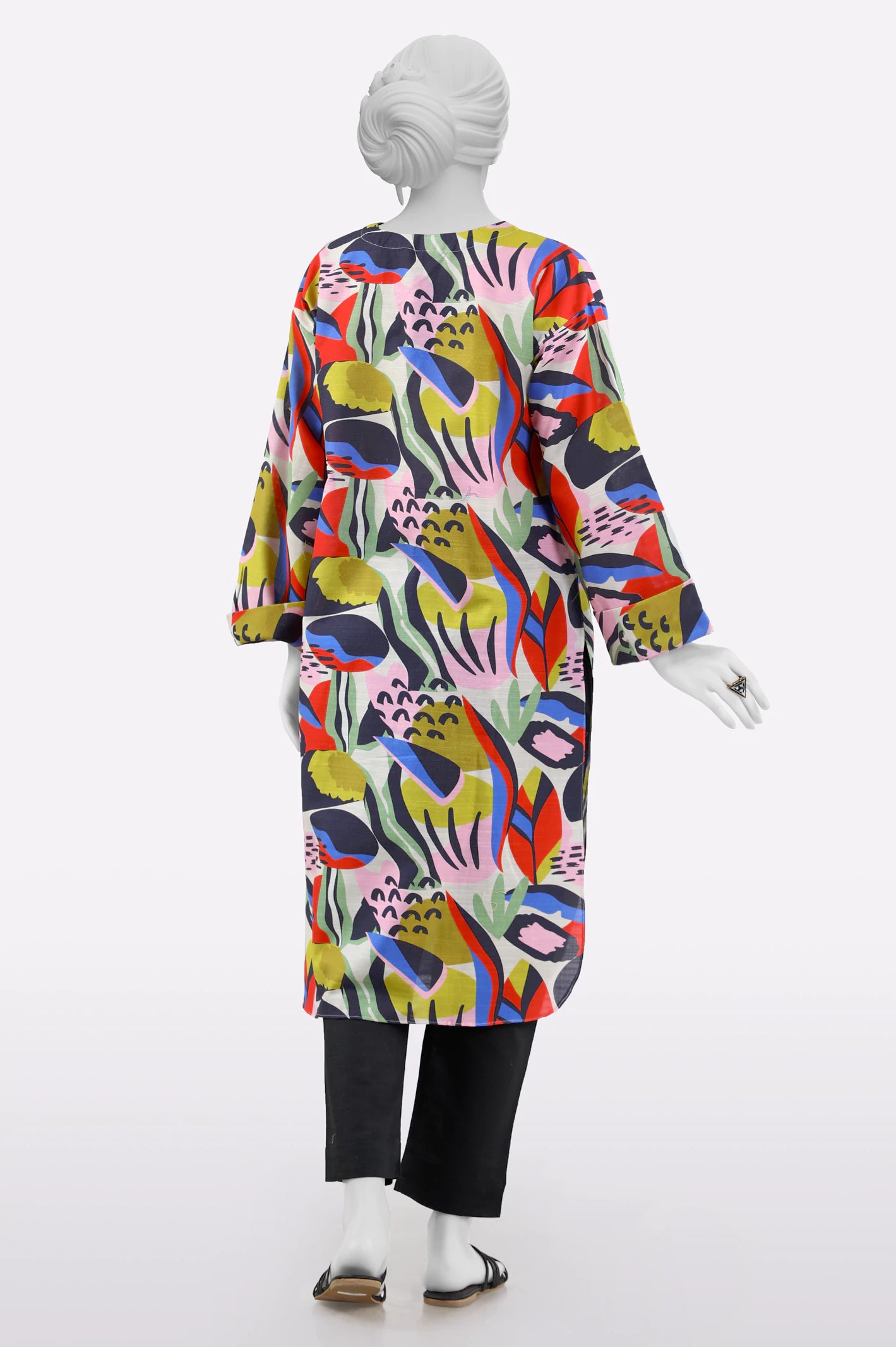 Multicolor Printed Kurti - Image 3