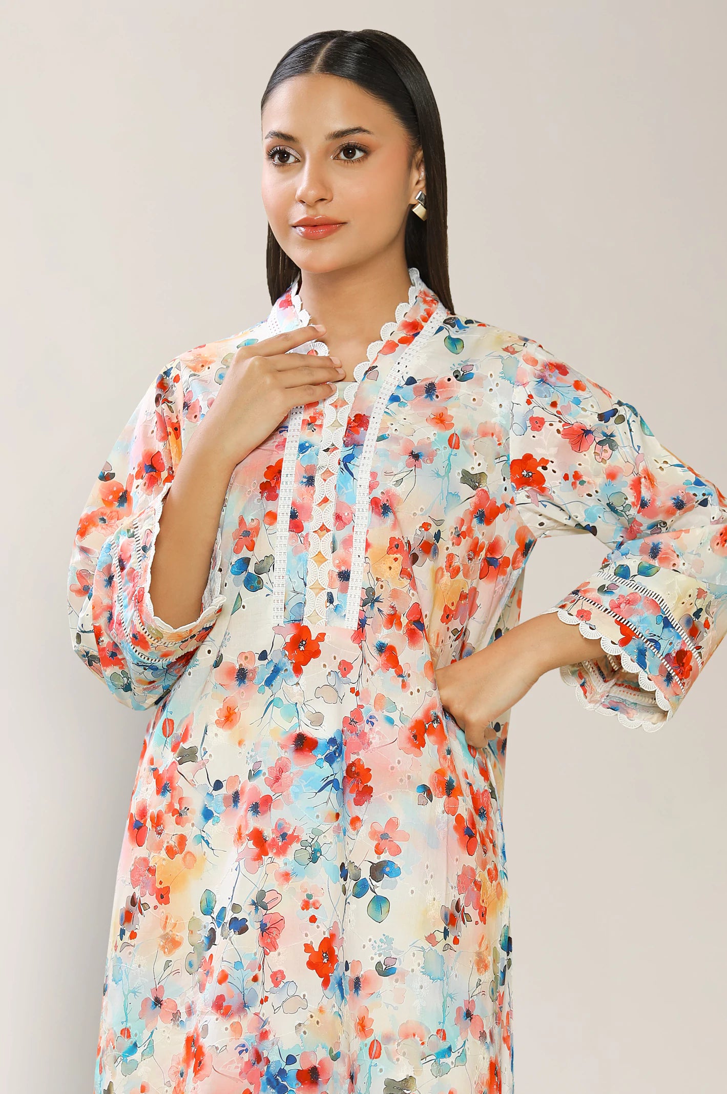 Embroidered Kurti - Image 2