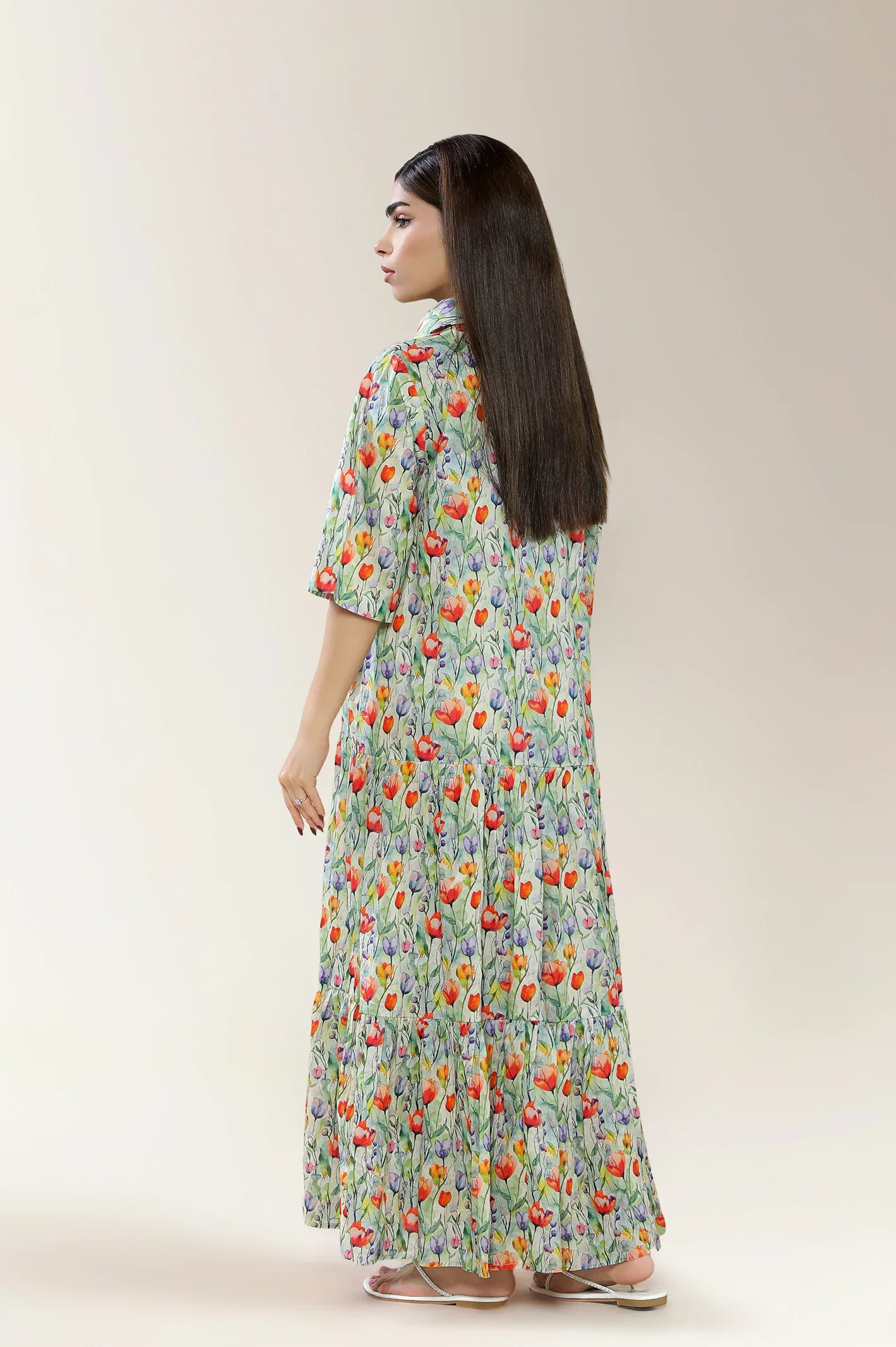 Printed Lawn Multi Shirt - Image 2