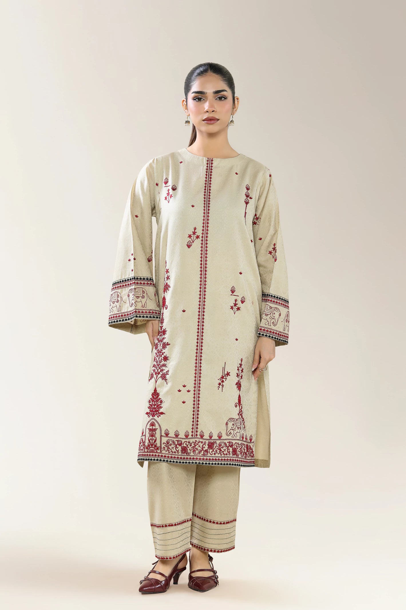 Embroidered 2PC
