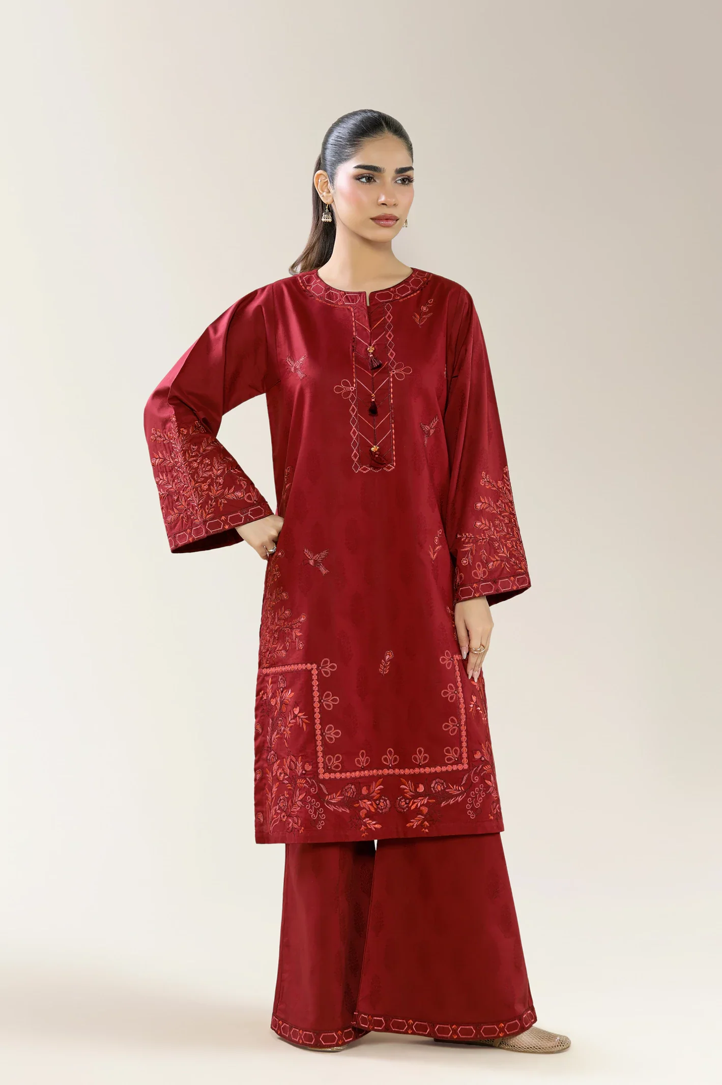 Embroidered 2PC