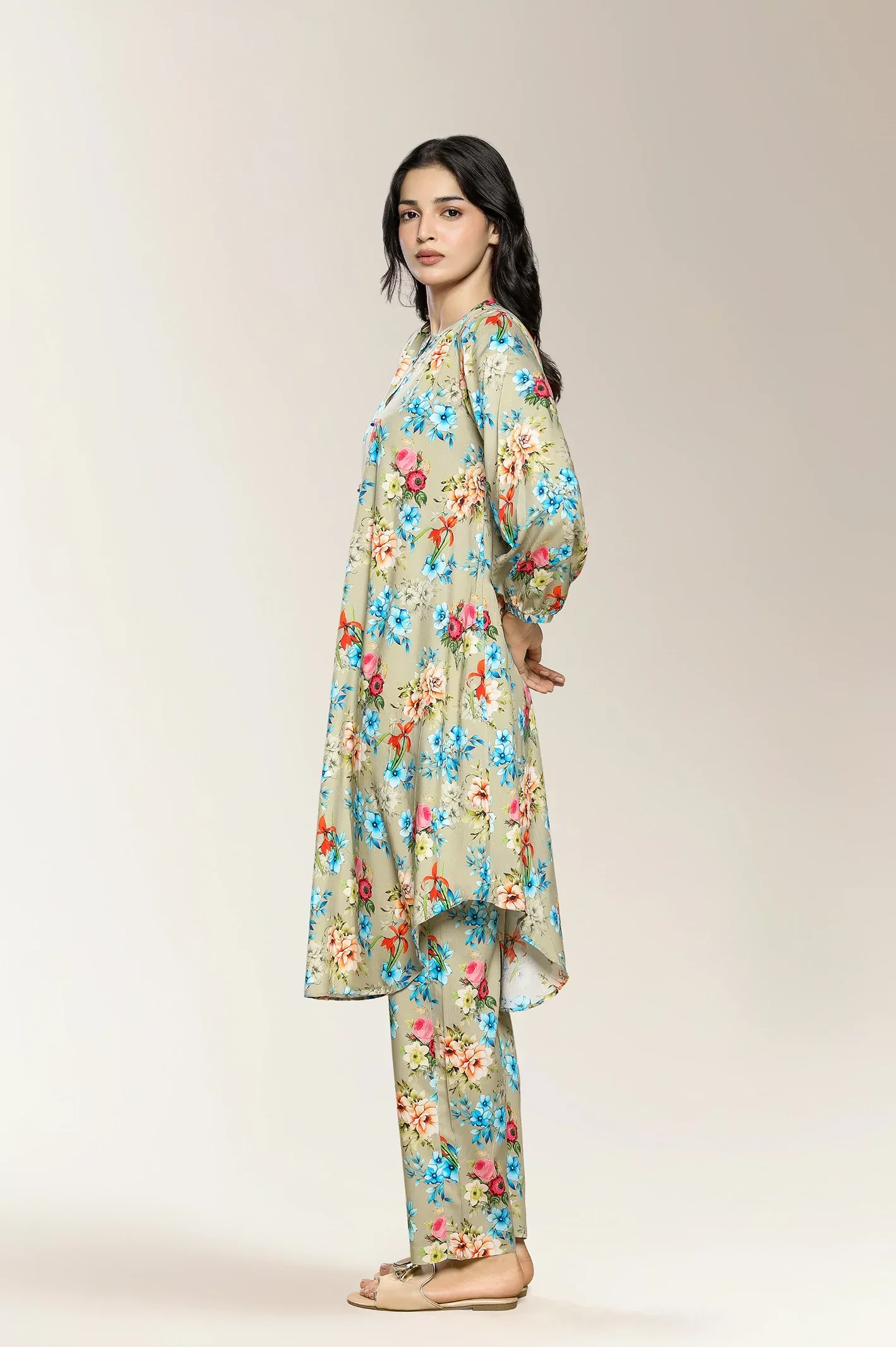 Printed Green 2PC - Image 2