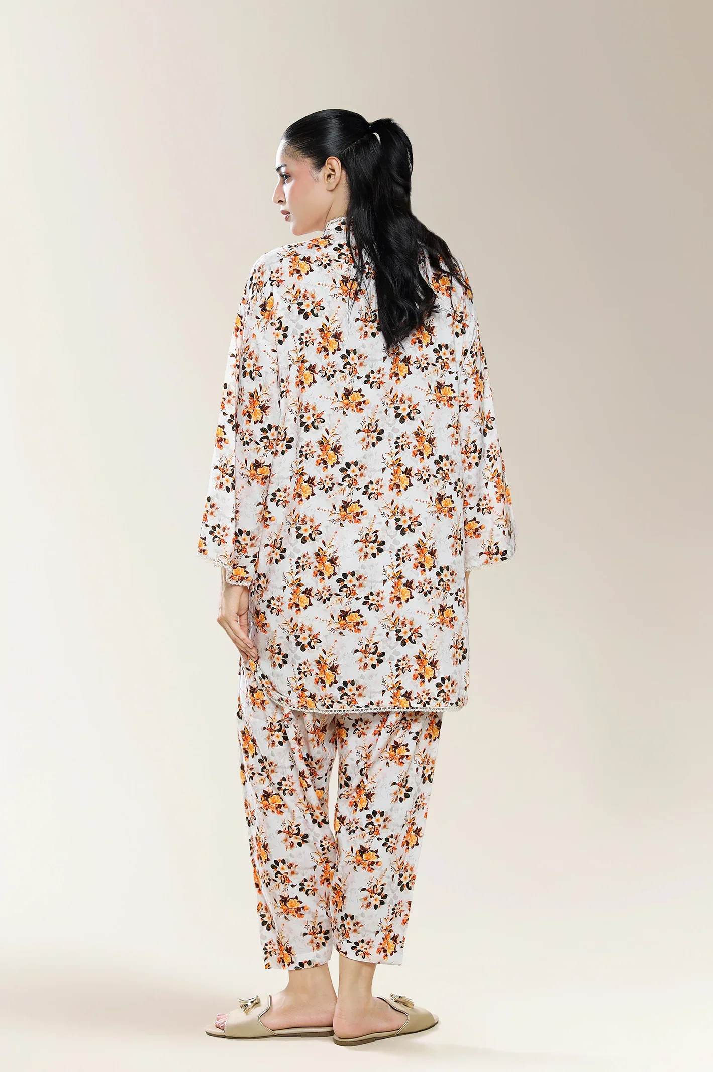 Printed Grey 2PC - Image 2