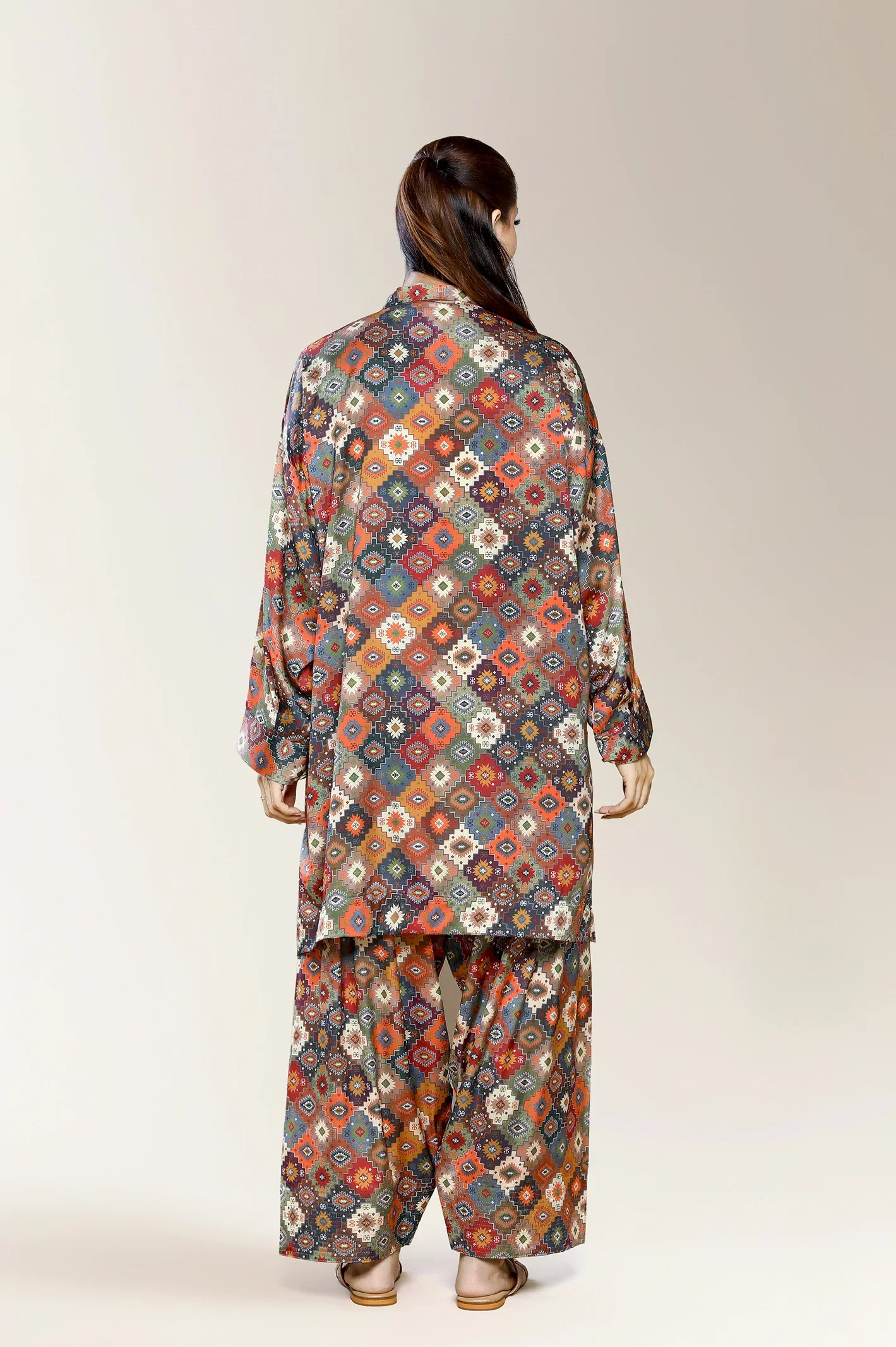 Printed Olive 2PC - Image 3