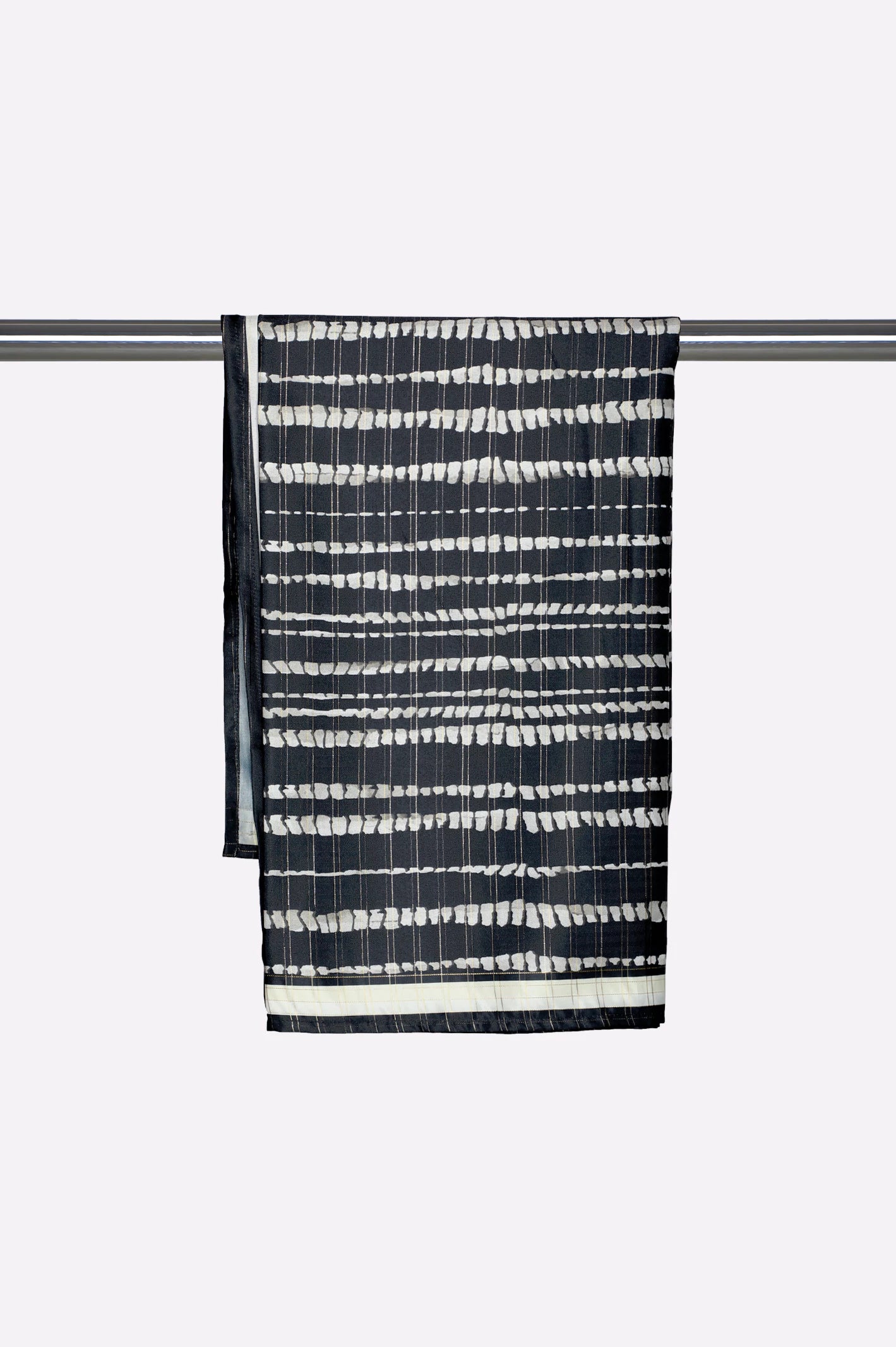 Black Pashmina Wool Shawl