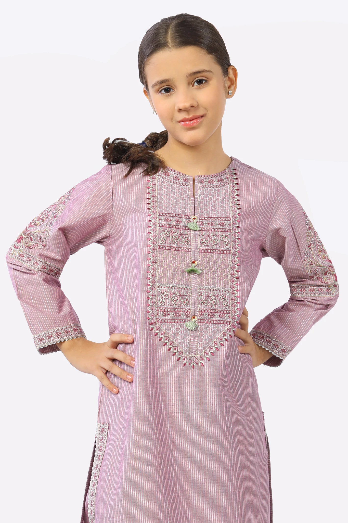 Embroidered Teens 2PC - Image 3