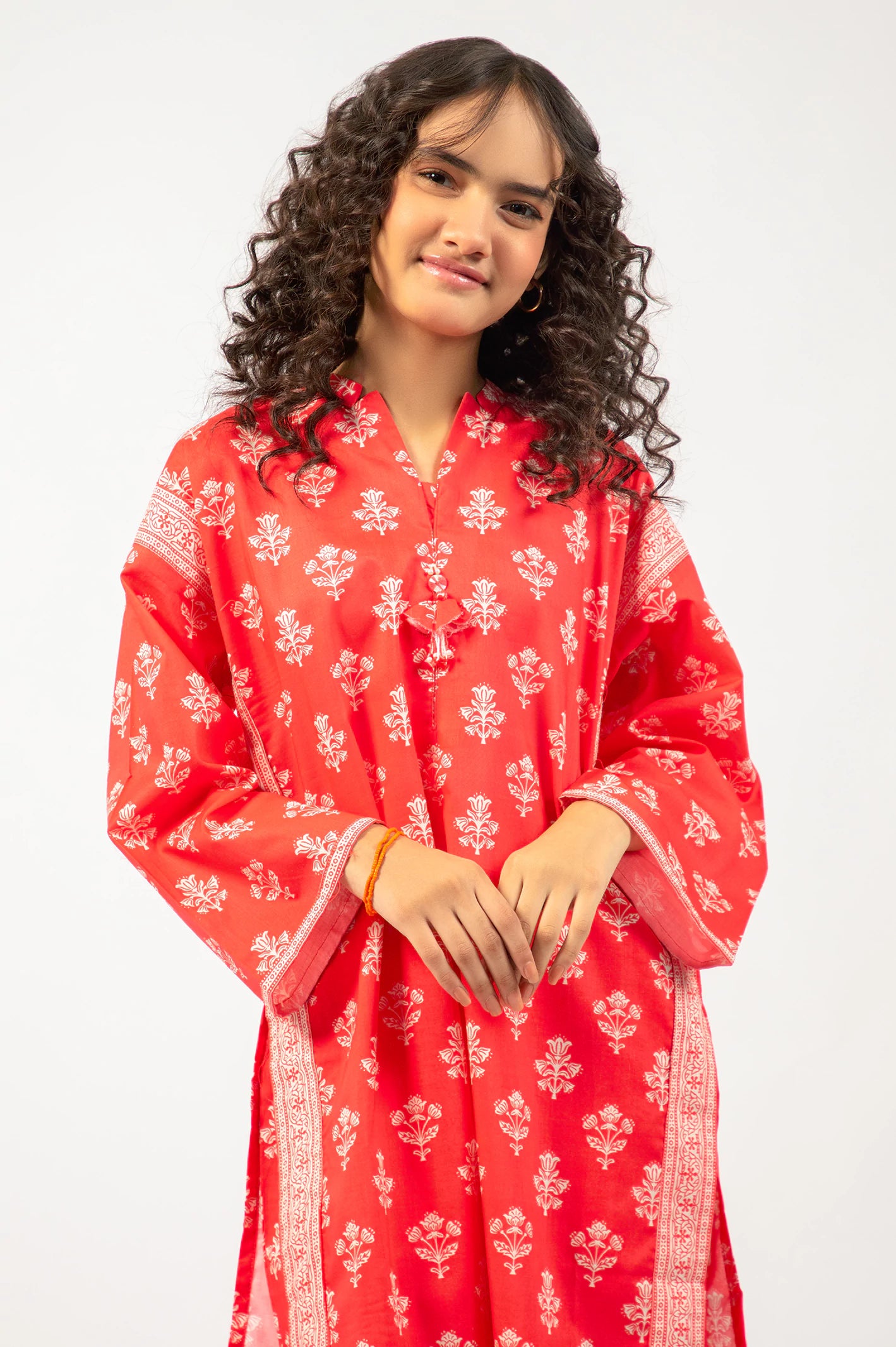 Coral Printed Teens 2PC - Image 2