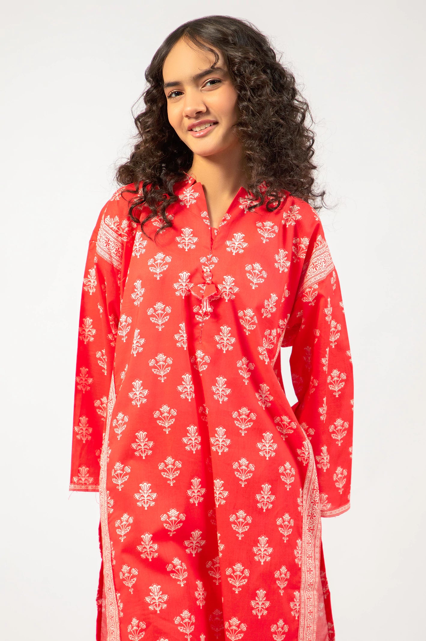 Coral Printed Teens 2PC - Image 3