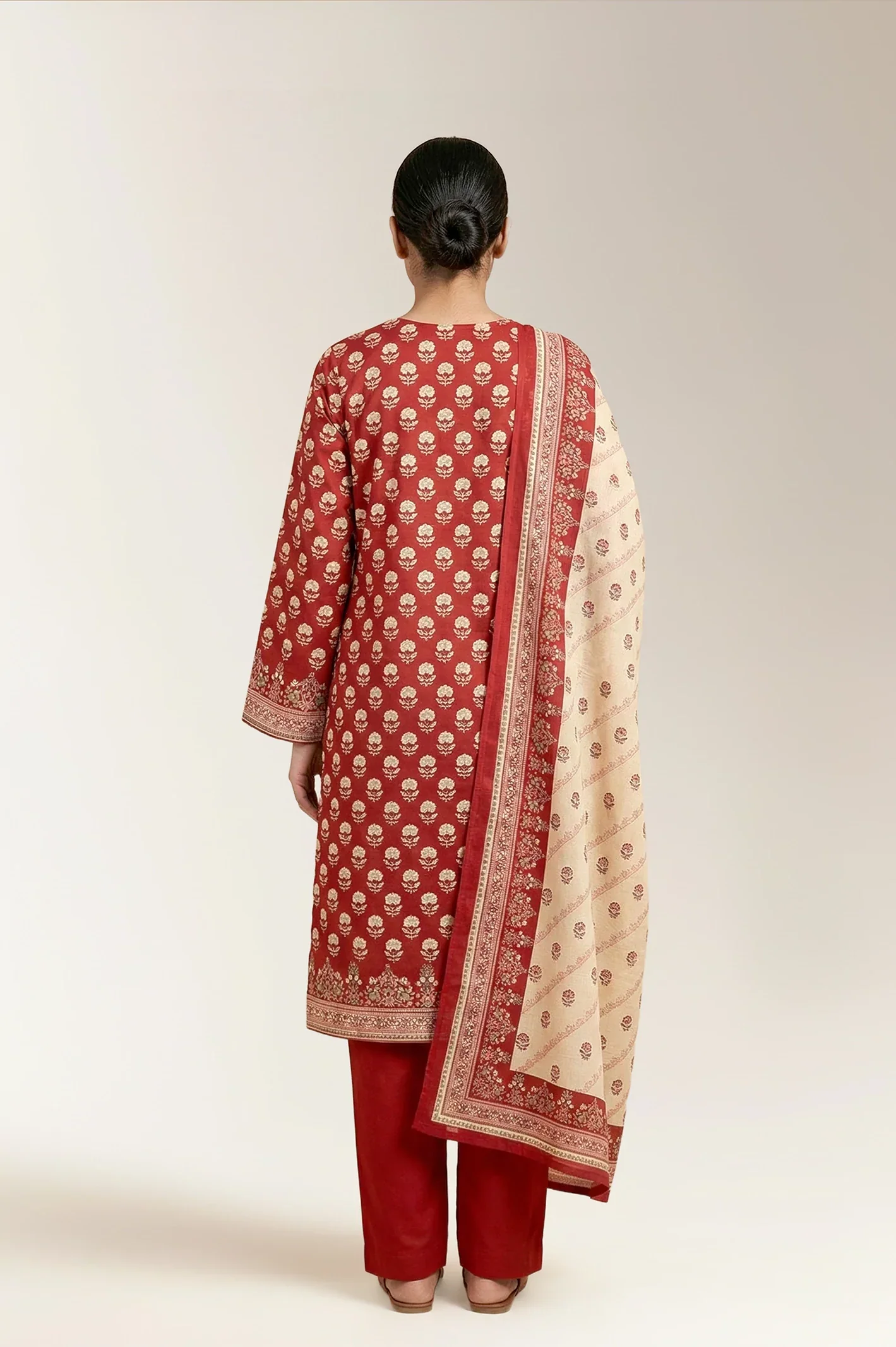 Printed Unstitched 3PC - Image 2