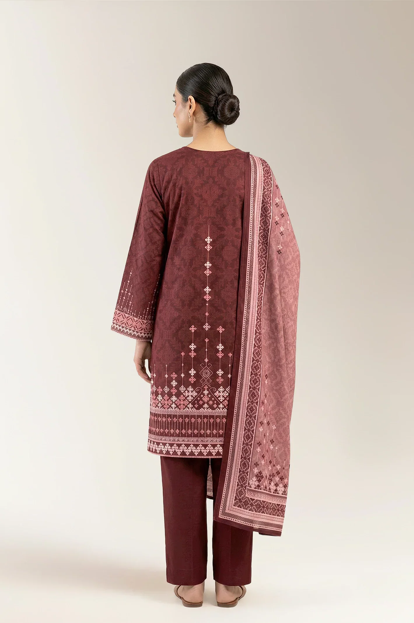 Printed Unstitched 3PC - Image 2