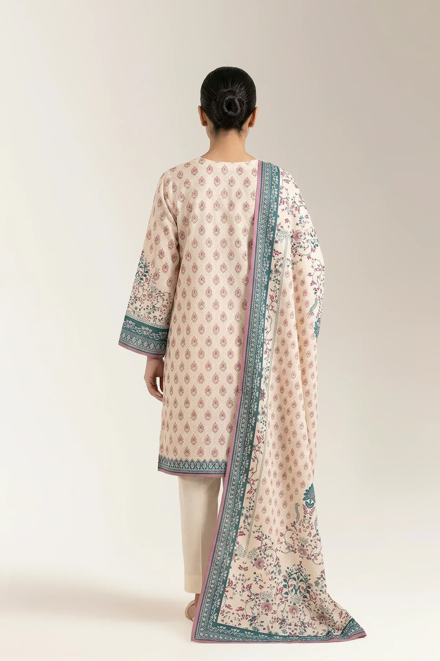 Printed Unstitched 3PC - Image 2